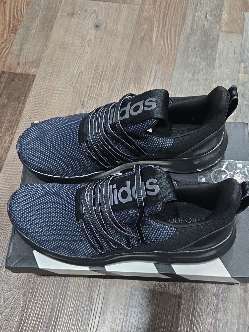 adidas Men’s Slip-On Athletic Trainer in Black